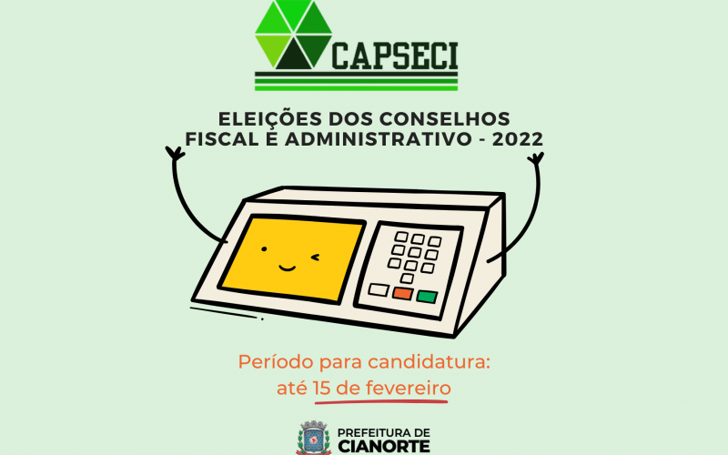 Imagem Capseci abre registro para candidatura nos conselhos Fiscal e de Administração