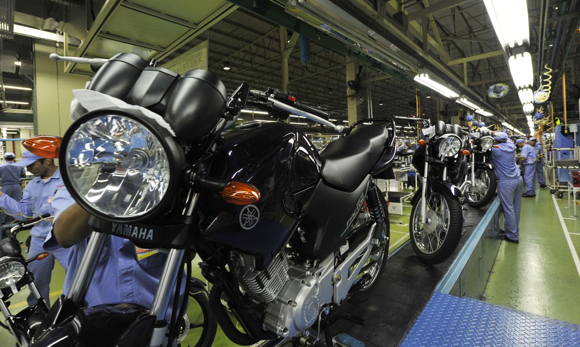 Imagem Produção de motocicletas aumenta 18% no primeiro semestre de 2022