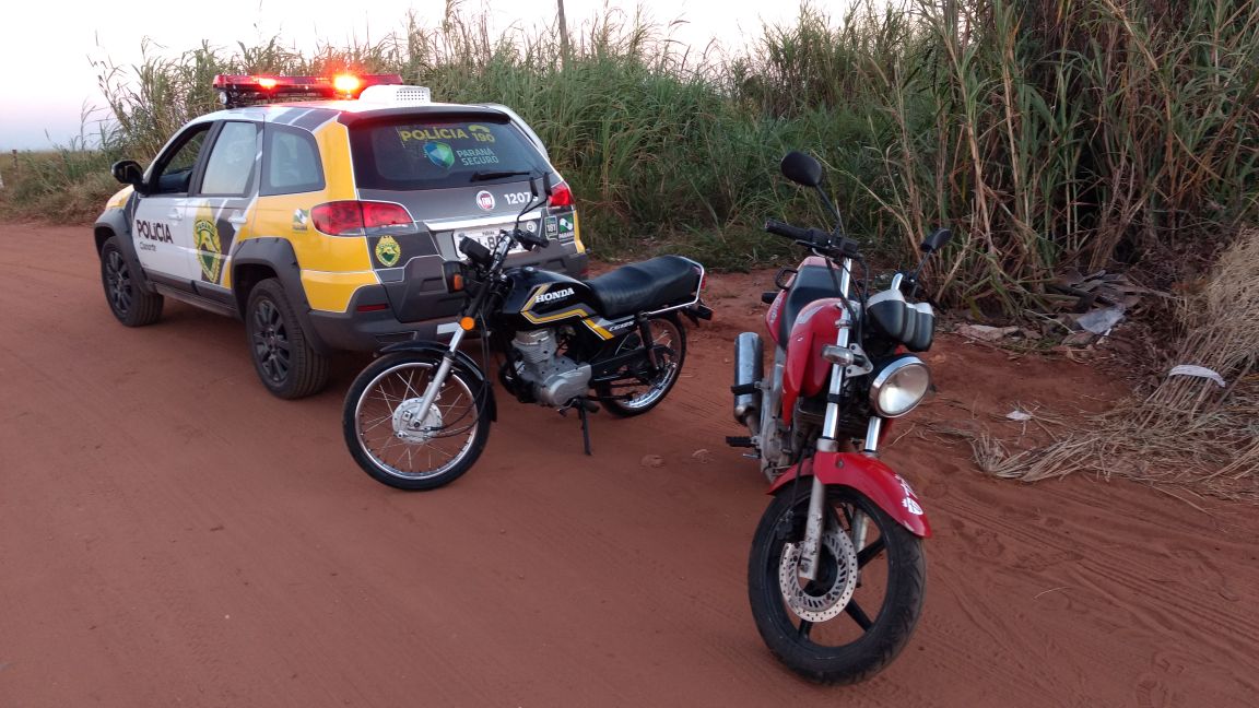 Imagem Polícia recupera duas motos furtadas em Cianorte
