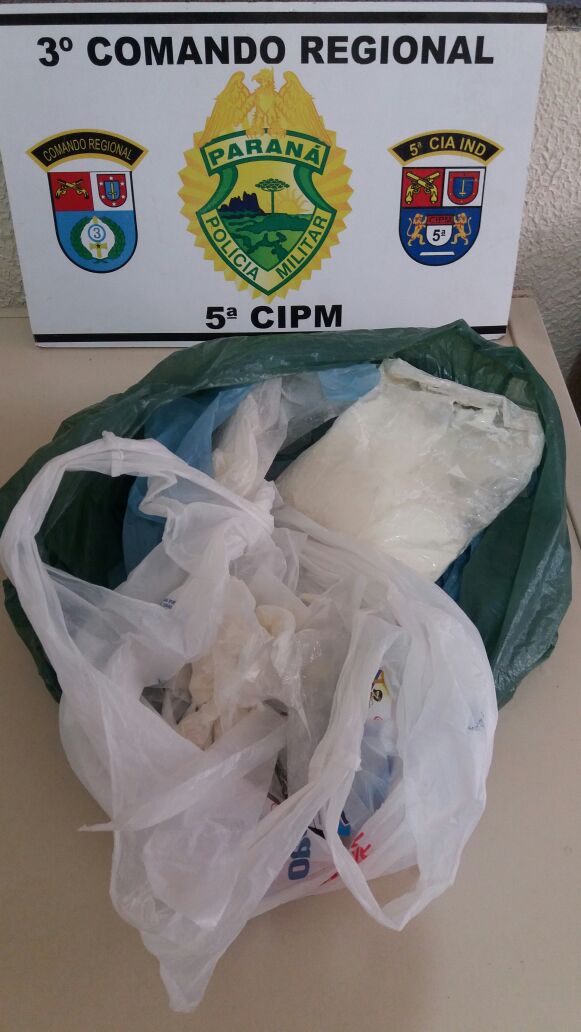 Imagem Polícia apreende cocaína na região