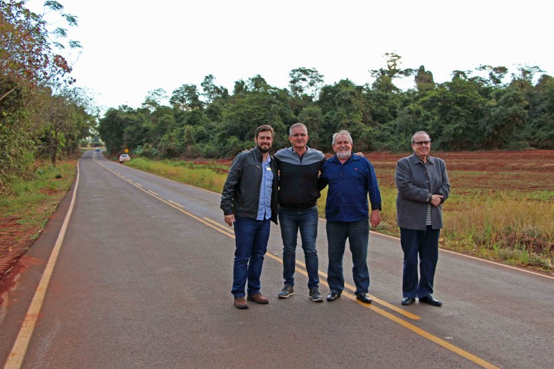 Imagem Restauração da rodovia para Vidigal chega à fase final