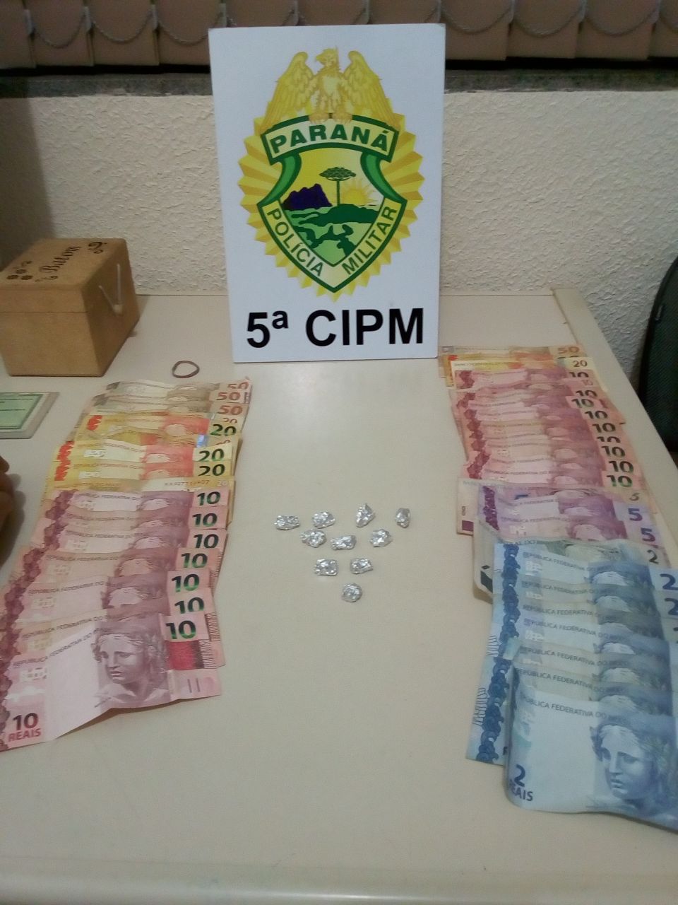 Imagem Dois são presos acusado de tráfico em Cianorte