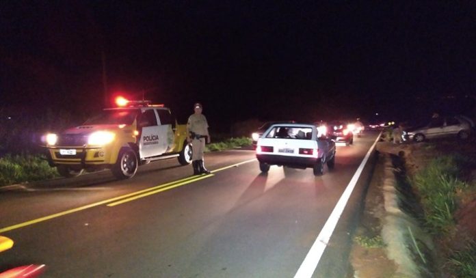 Imagem Colisão traseira deixa mulher ferida na PR-082 em Cianorte