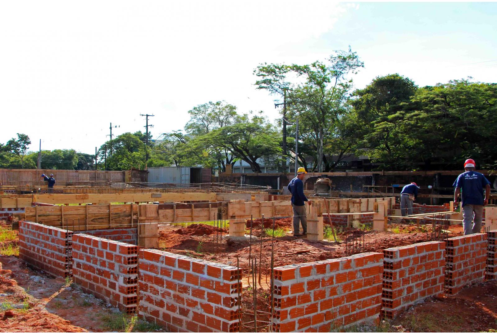 Imagem OBRAS DO CENTRO CULTURAL ESTÃO 25% CONCLUÍDAS