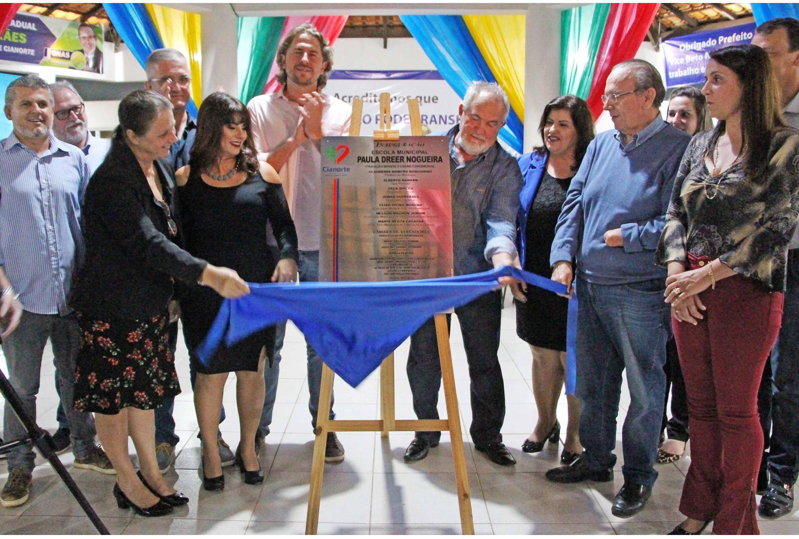 Imagem ESCOLA MUNICIPAL É INAUGURADA NO JARDIM SANTA MÔNICA II