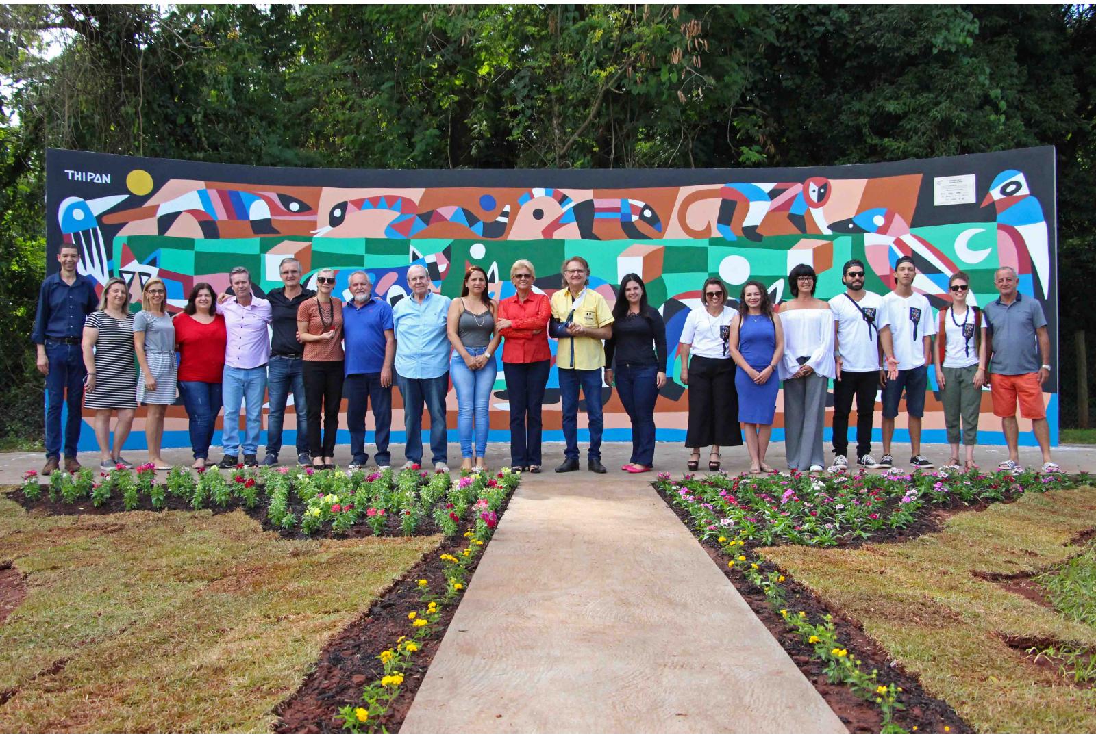 Imagem PARQUE CINTURÃO VERDE COMEMORA ANIVERSÁRIO COM INAUGURAÇÃO DE OBRAS DE ARTE