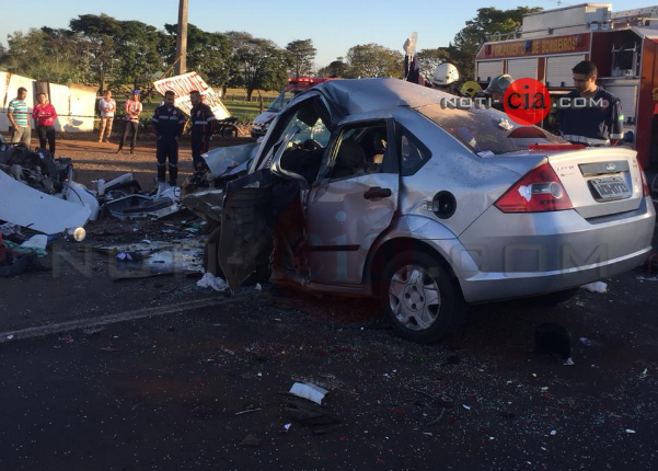 Imagem Quatro pessoas morrem em acidente na PR-444 em Arapongas – Vítimas identificadas