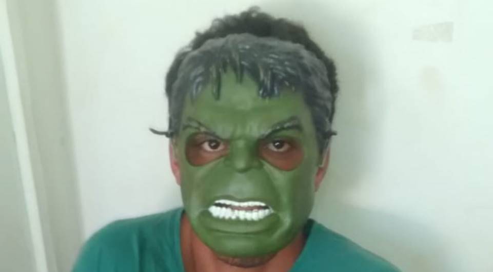 Imagem Hulk é preso pela PM após assalto