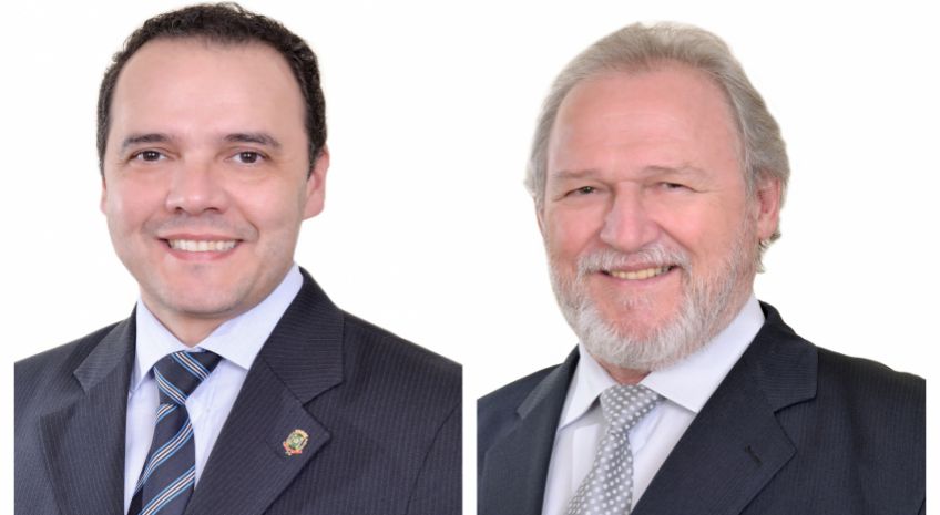 Imagem Após término da licença, vereadores João Alexandre Teixeira e Natal Reis retornam à Câmara Municipal