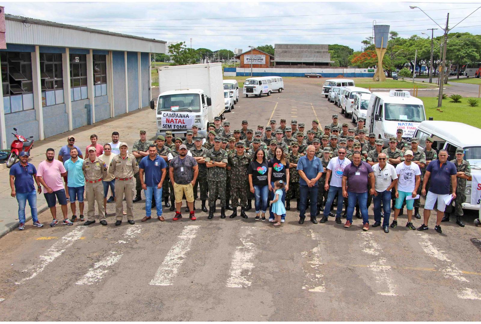 Imagem PRIMEIRA ETAPA DE ARRECADAÇÕES PARA A NATAL SEM FOME COLETA 5,1 TONELADAS