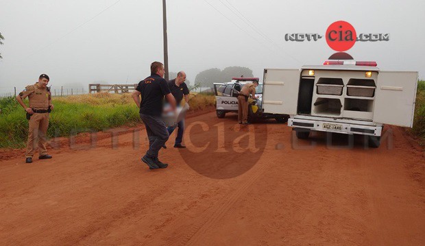 Imagem Adolescente é encontrado morto com 4 tiros em estrada rural de Cianorte