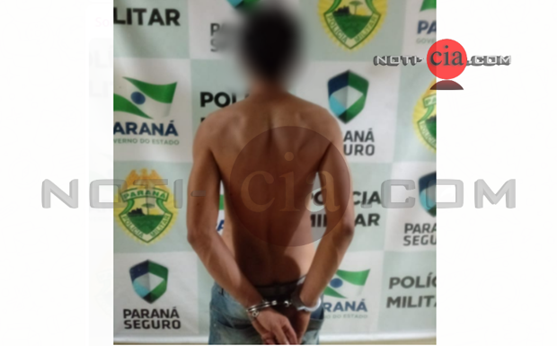 Imagem Homem é preso após ameaçar vizinha de morte na Vila Sete em Cianorte