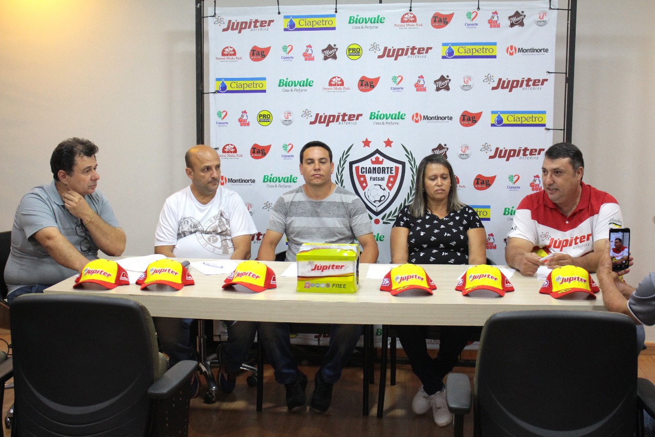 Imagem Cianorte Futsal apresenta nova diretoria