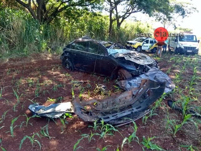 Imagem Jovem de 29 anos morre em capotamento na rodovia PR-082