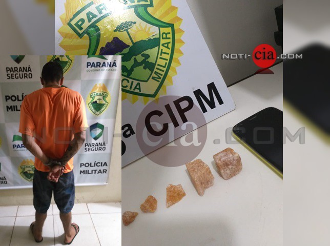 Imagem ROTAM mais uma vez prende homem acusado de tráfico em Cianorte