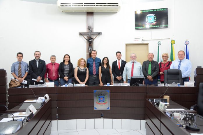 Imagem Em segundo turno e redação final, vereadores aprovam conta da Prefeitura de Cianorte de 2017, considerada regular pelo TCE-PR