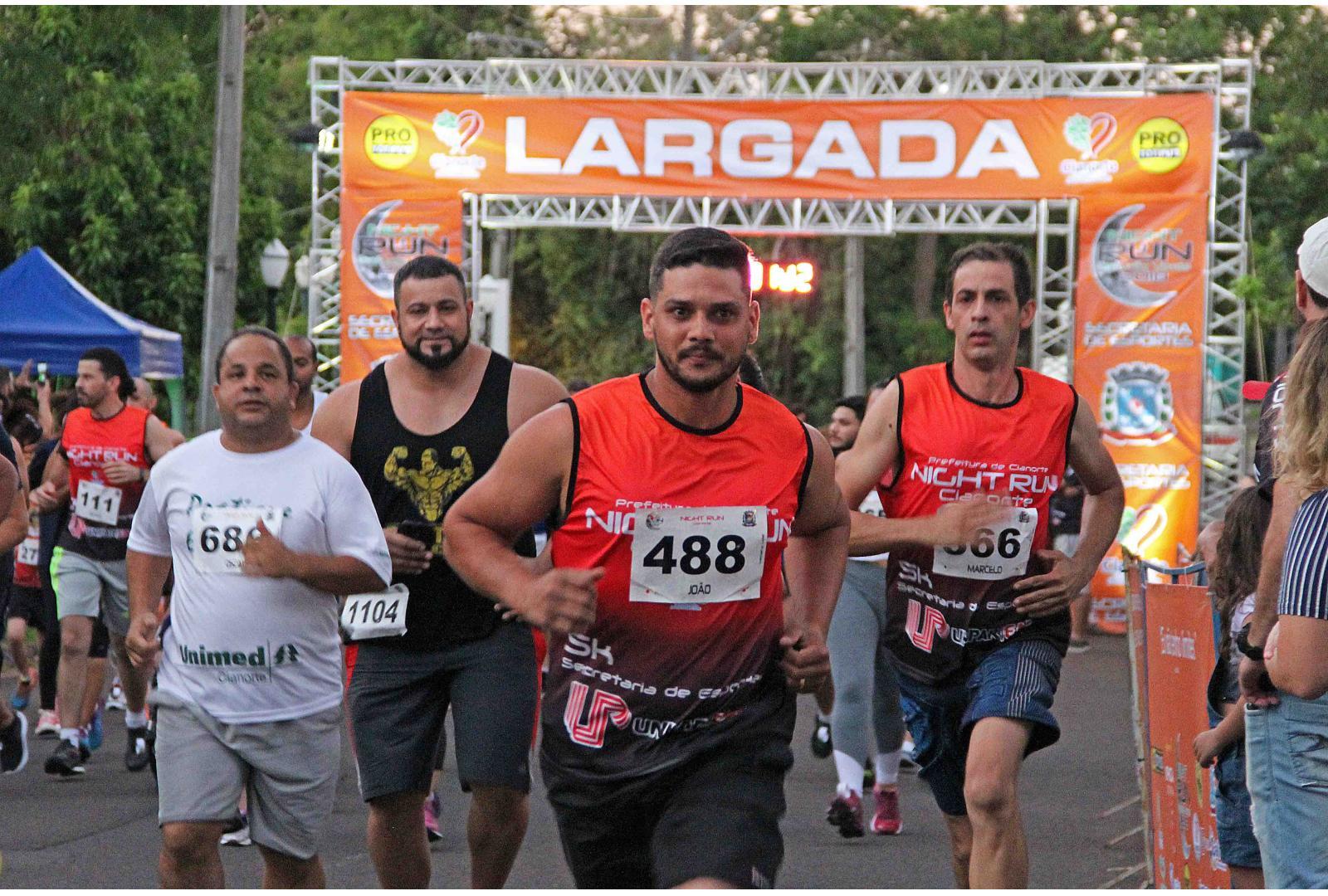 Imagem Prefeitura de Cianorte define nova data para a 9ª Night Run Cinturão Verde