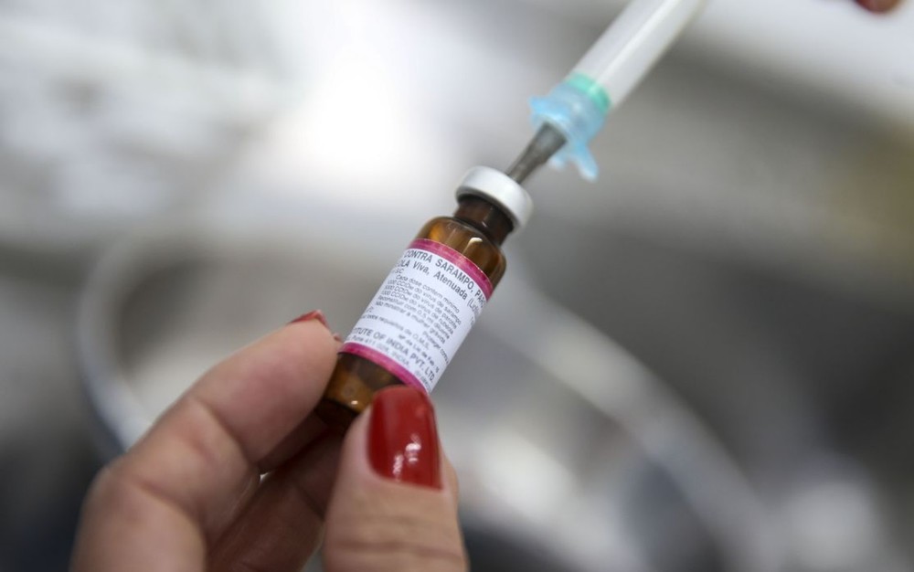 Imagem Segunda etapa da campanha de vacinação contra o sarampo começa nesta segunda-feira