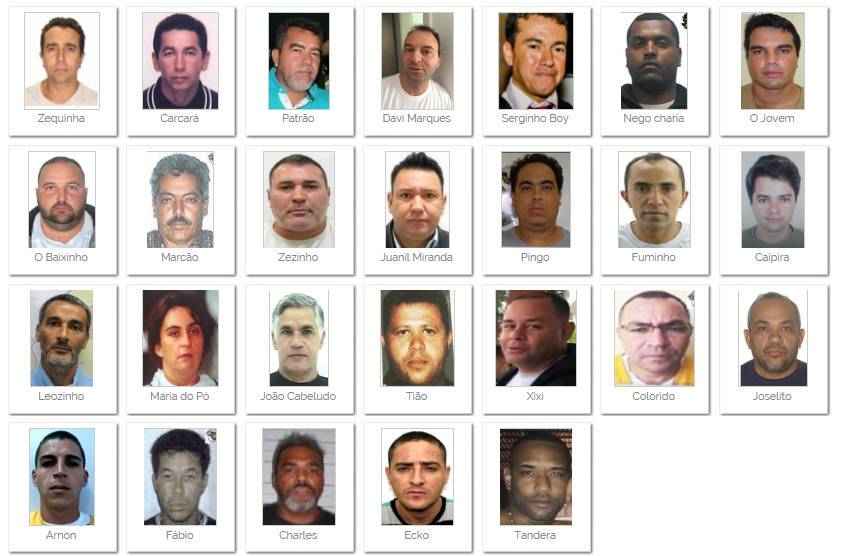 Imagem Sérgio Moro divulga lista dos criminosos mais procurados do Brasil