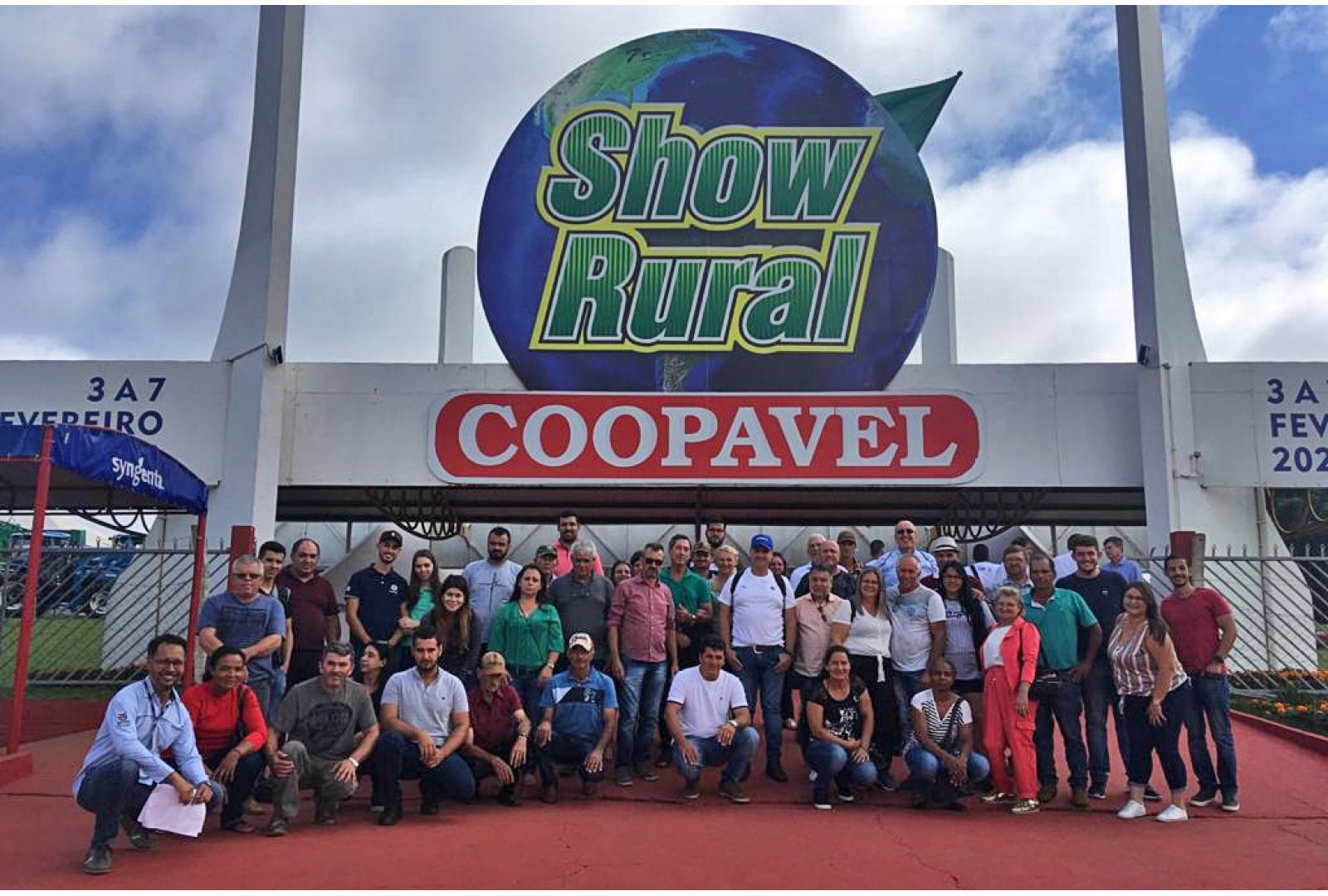 Imagem Agricultores de Cianorte visitam o 32º Show Rural de Cascavel