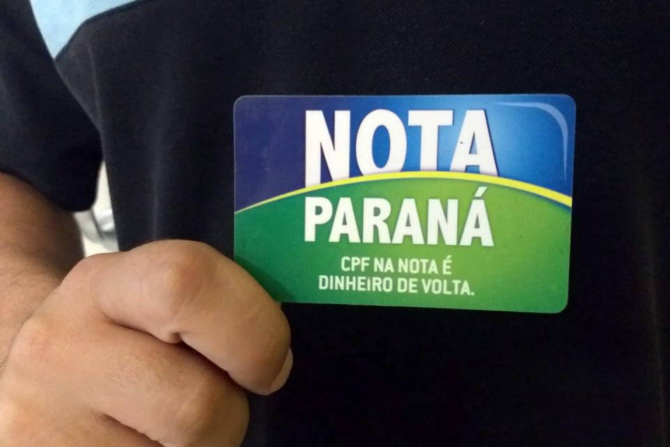 Imagem Nota Paraná sorteia R$ 10 milhões em prêmios nesta terça