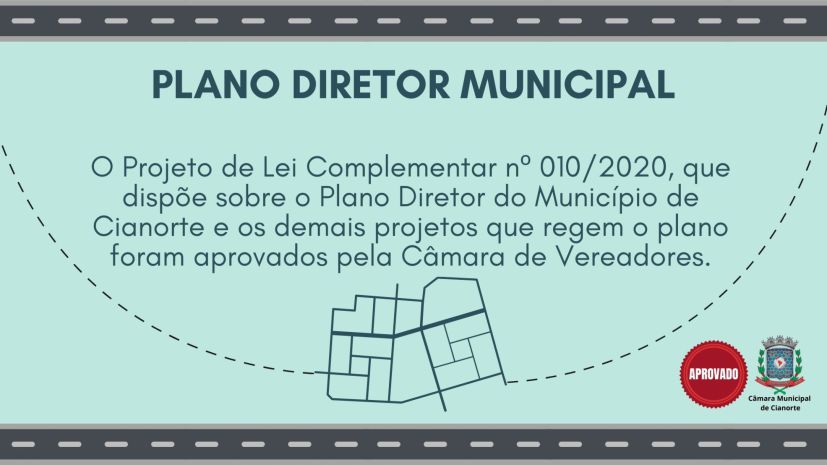 Imagem Legislativo de Cianorte confirma revisão do Plano Diretor Municipal para os próximos 10 anos