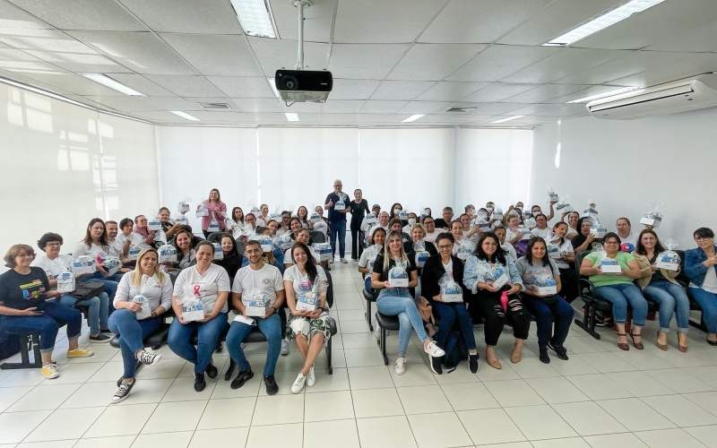 Imagem Cianorte adere ao programa “Saúde com agente” e ACS recebem kit e formação técnica