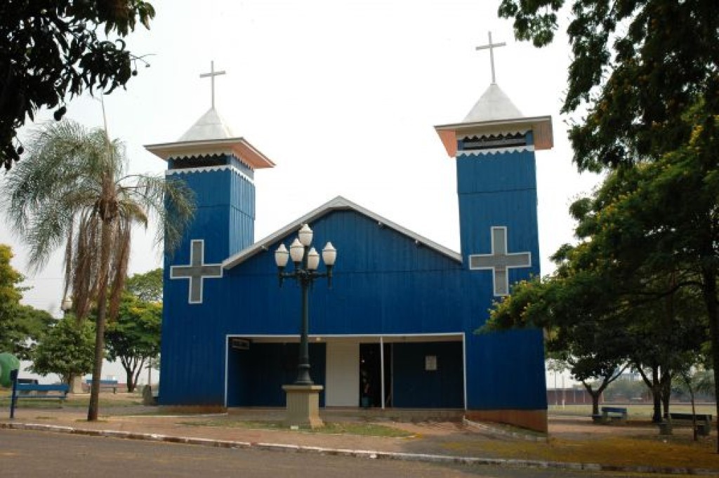 Imagem Igrejinha Azul passa a ser patrimônio da Igreja Católica