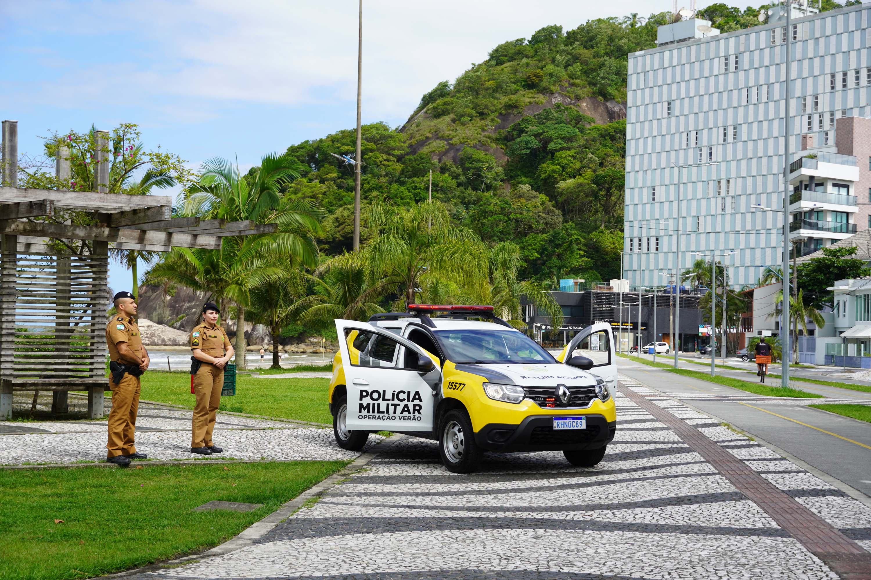 Imagem Além de dois helicópteros e viatura inteligente, PM terá mais de 600 policiais neste verão