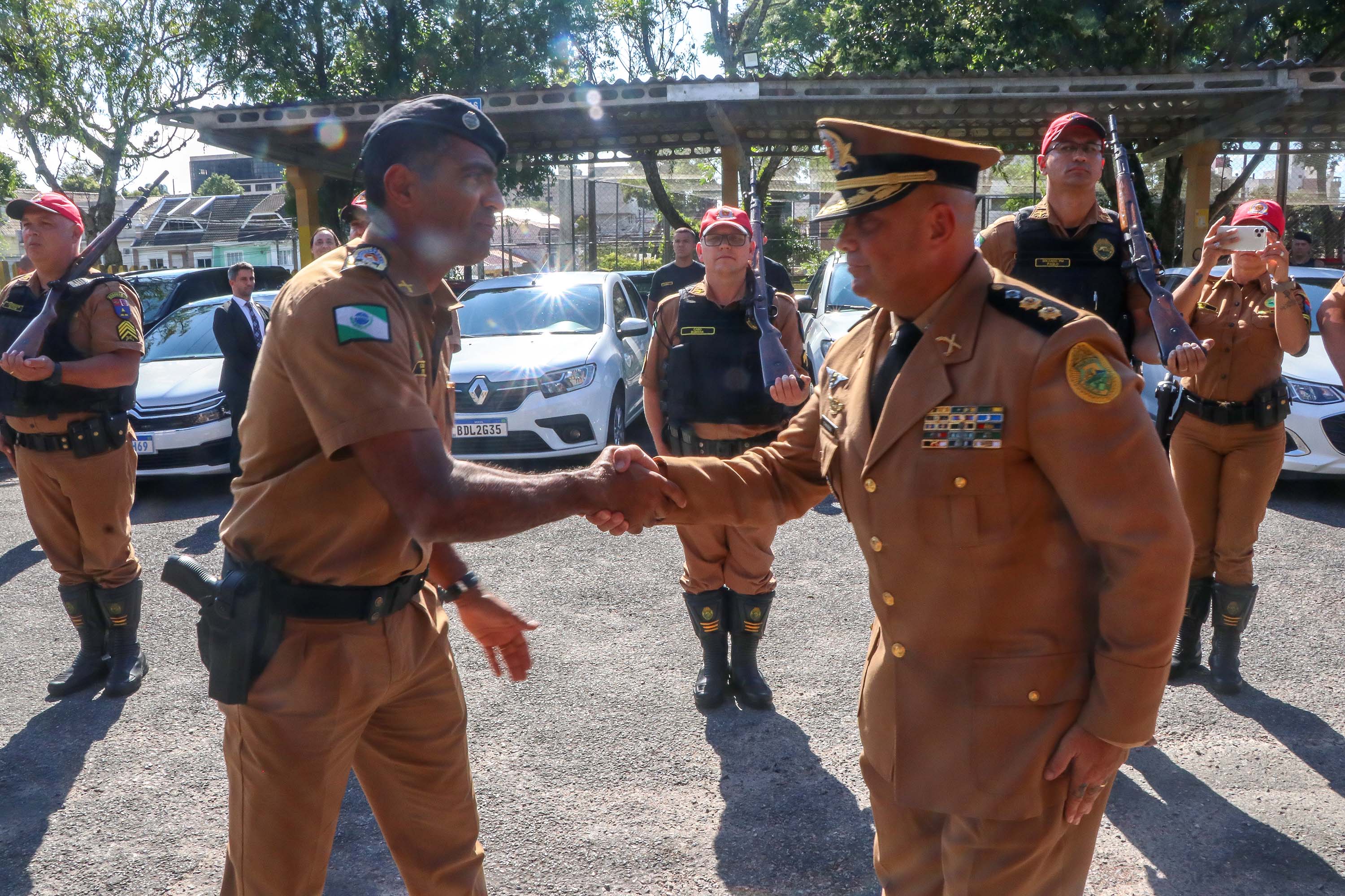 Imagem Batalhão de Polícia Rodoviária da PMPR tem novo comandante