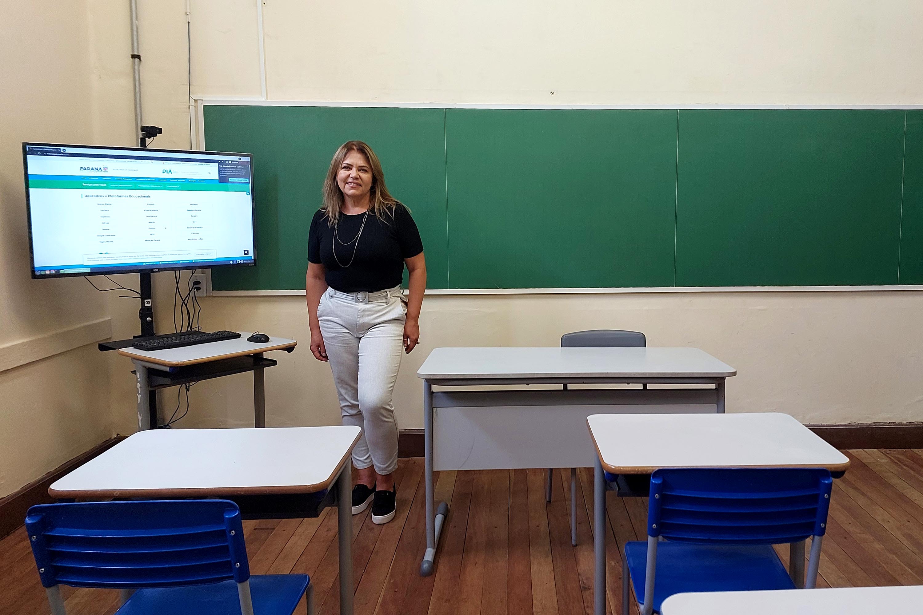 Imagem Com mais equipamentos, colégios estaduais se preparam para volta às aulas, na próxima segunda-feira