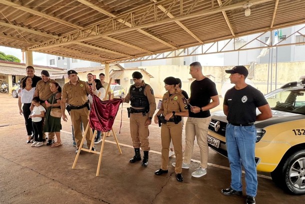 Imagem Policiais Militares são homenageados como destaque do mês