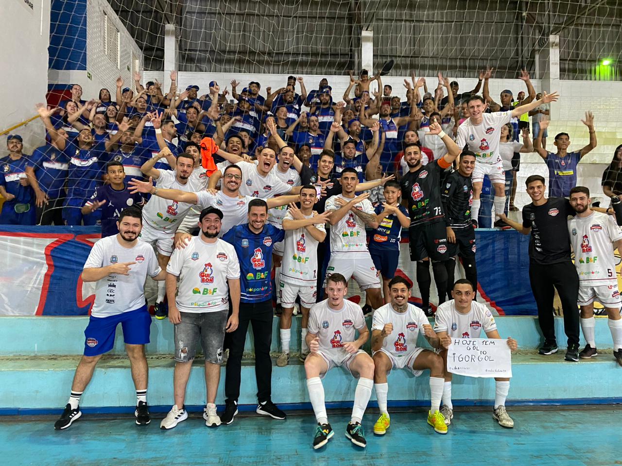 Imagem Cianorte Futsal vence mais uma e segue 100% na Série Prata