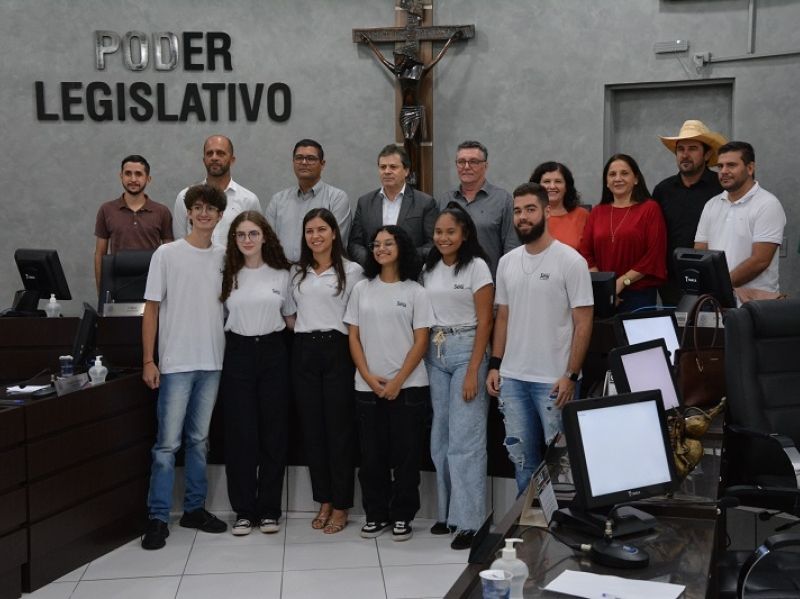 Imagem Colégio Sesi de Cianorte apresentou projeto na Tribuna Livre da Câmara Municipal