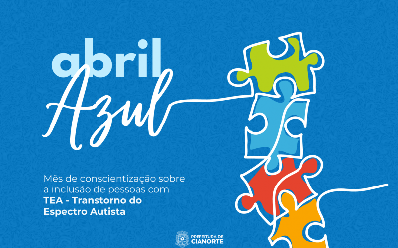 Imagem Cianorte tem programação especial para o mês de conscientização sobre autismo
