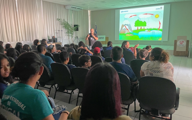 Imagem Palestra sobre saneamento básico celebra o Dia da Água