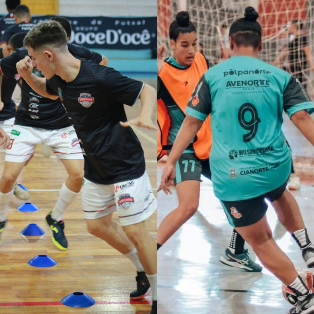 Imagem Futsal: fim de semana com jogos do masculino e feminino no ‘Tancredão’