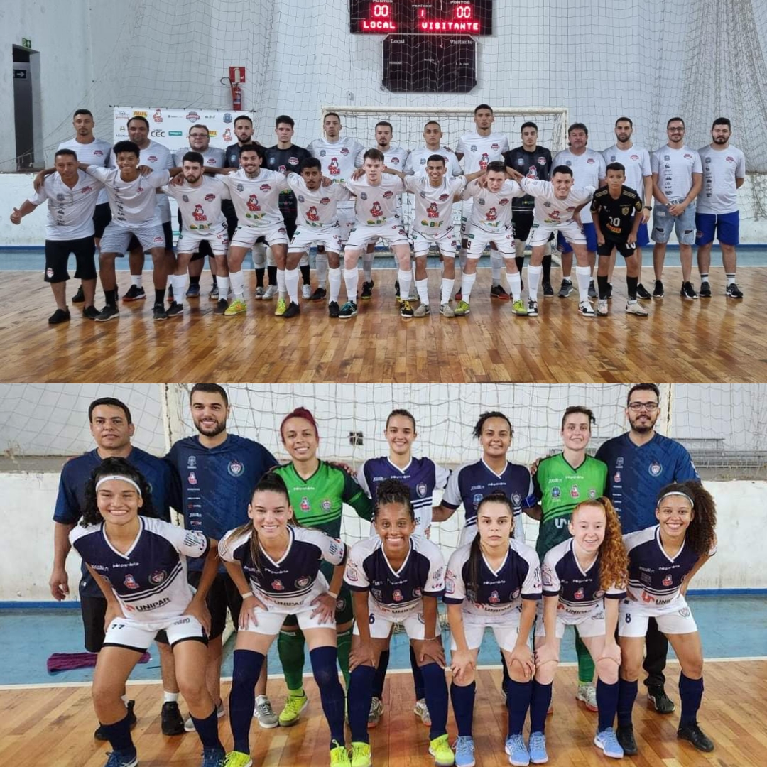 Imagem Futsal: fim de semana com vitórias no masculino e feminino