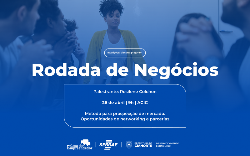 Imagem Rodada de negócios busca fortalecer empreendedores locais