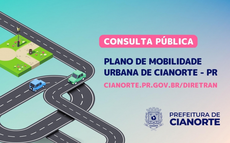 Imagem População é convidada a opinar sobre a mobilidade urbana de Cianorte