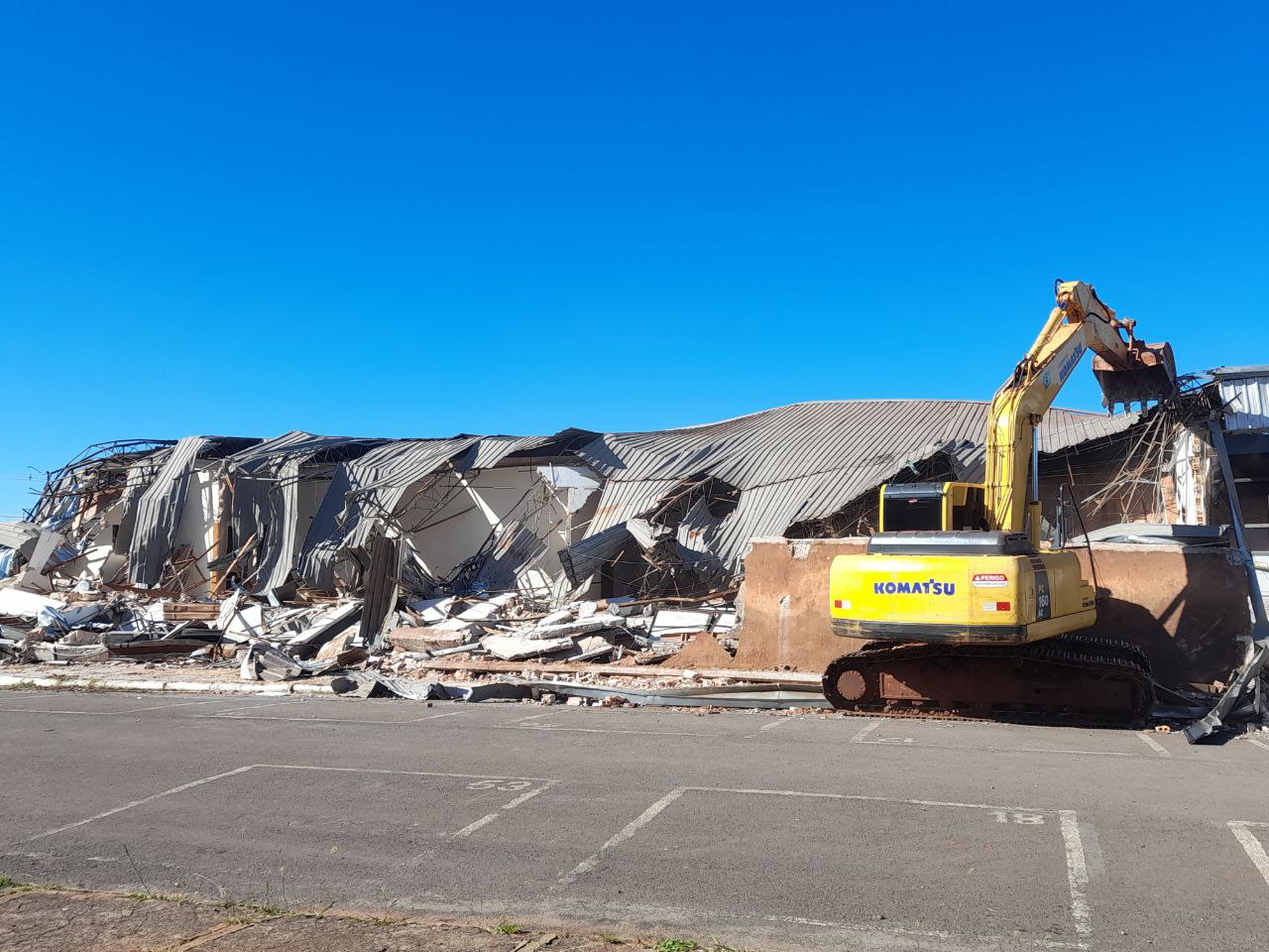 Imagem Demolição abre caminho para novo complexo cultural e turístico