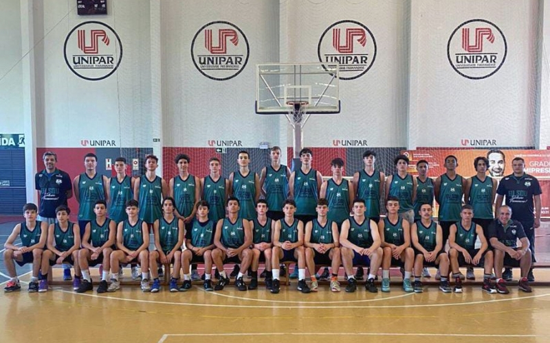 Imagem Cianorte sedia treinos da equipe estadual sub-15 de basquete