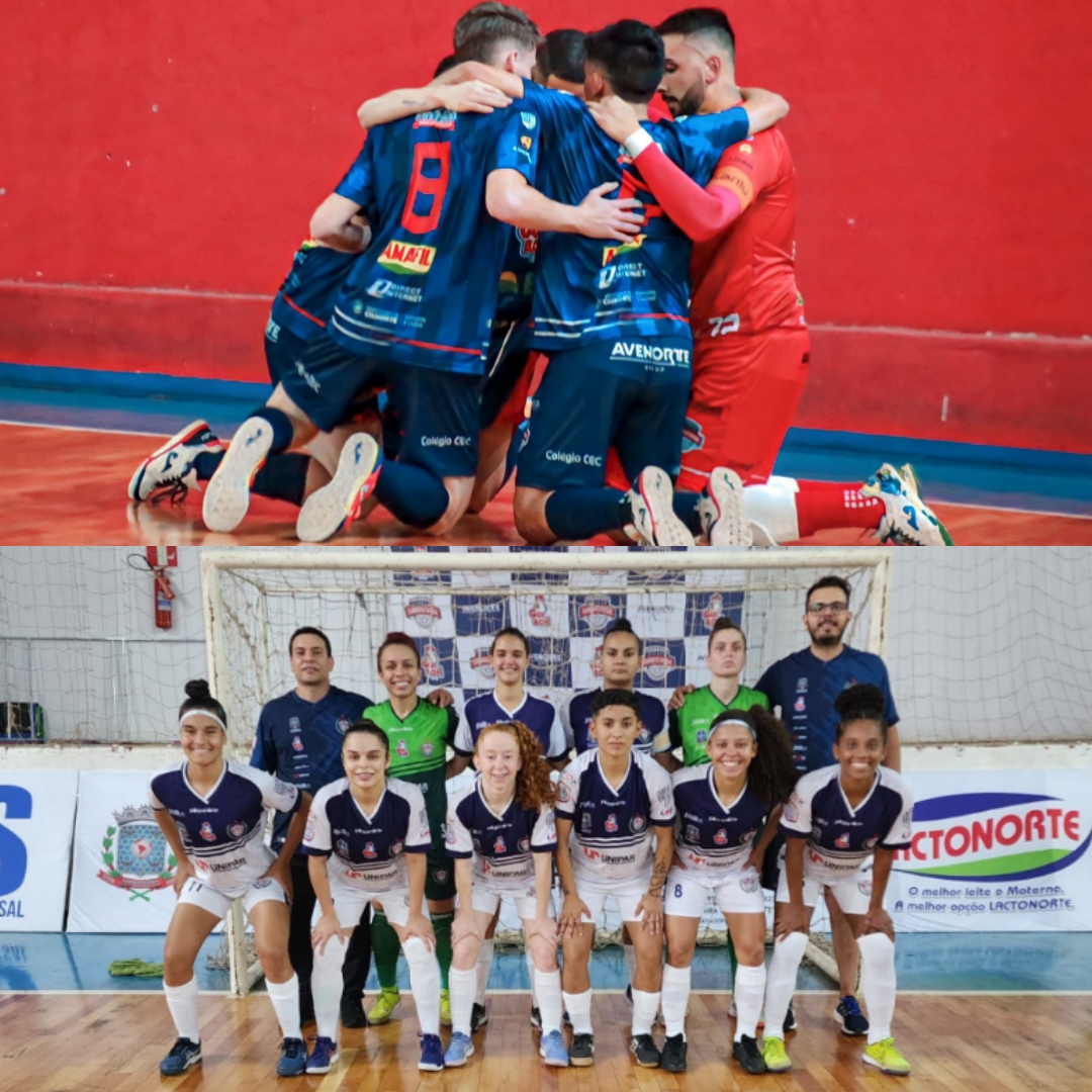 Imagem Futsal: masculino volta a vencer na Prata e feminino fica no empate pela LFF