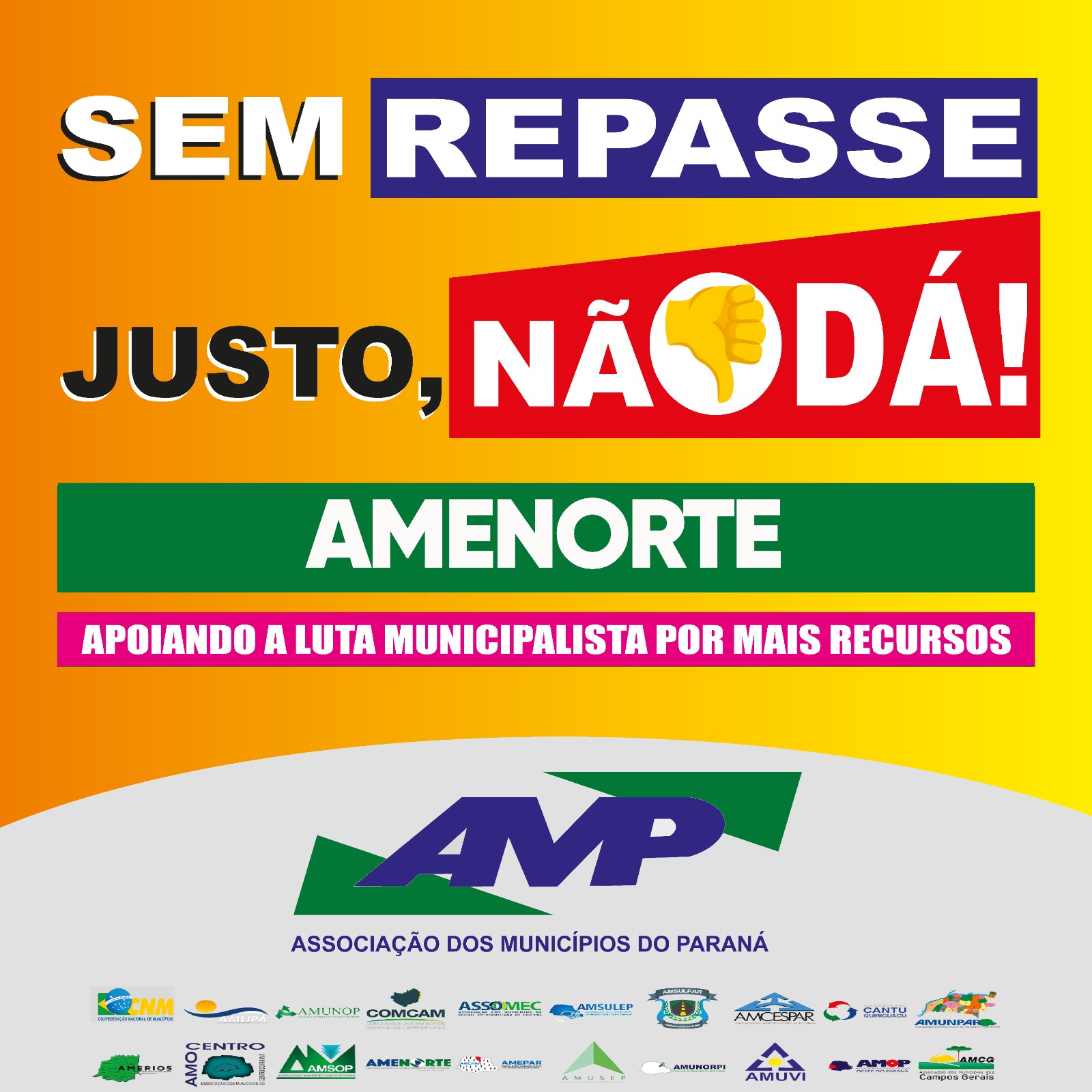 Imagem Mobilização por repasse justo aos municípios acontecerá nesta quarta-feira