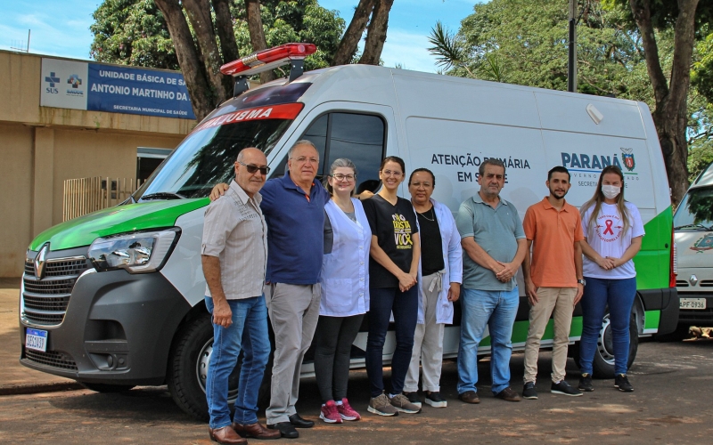 Imagem UBS de São Lourenço recebe ambulância zero quilômetro