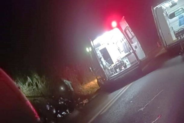 Imagem Após acidente com motociclista, motorista foge sem prestar socorro na PR-082