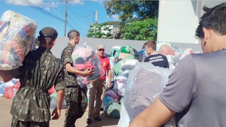 Imagem Cianorte envia mais de 50 toneladas de donativos para o Rio Grande do Sul