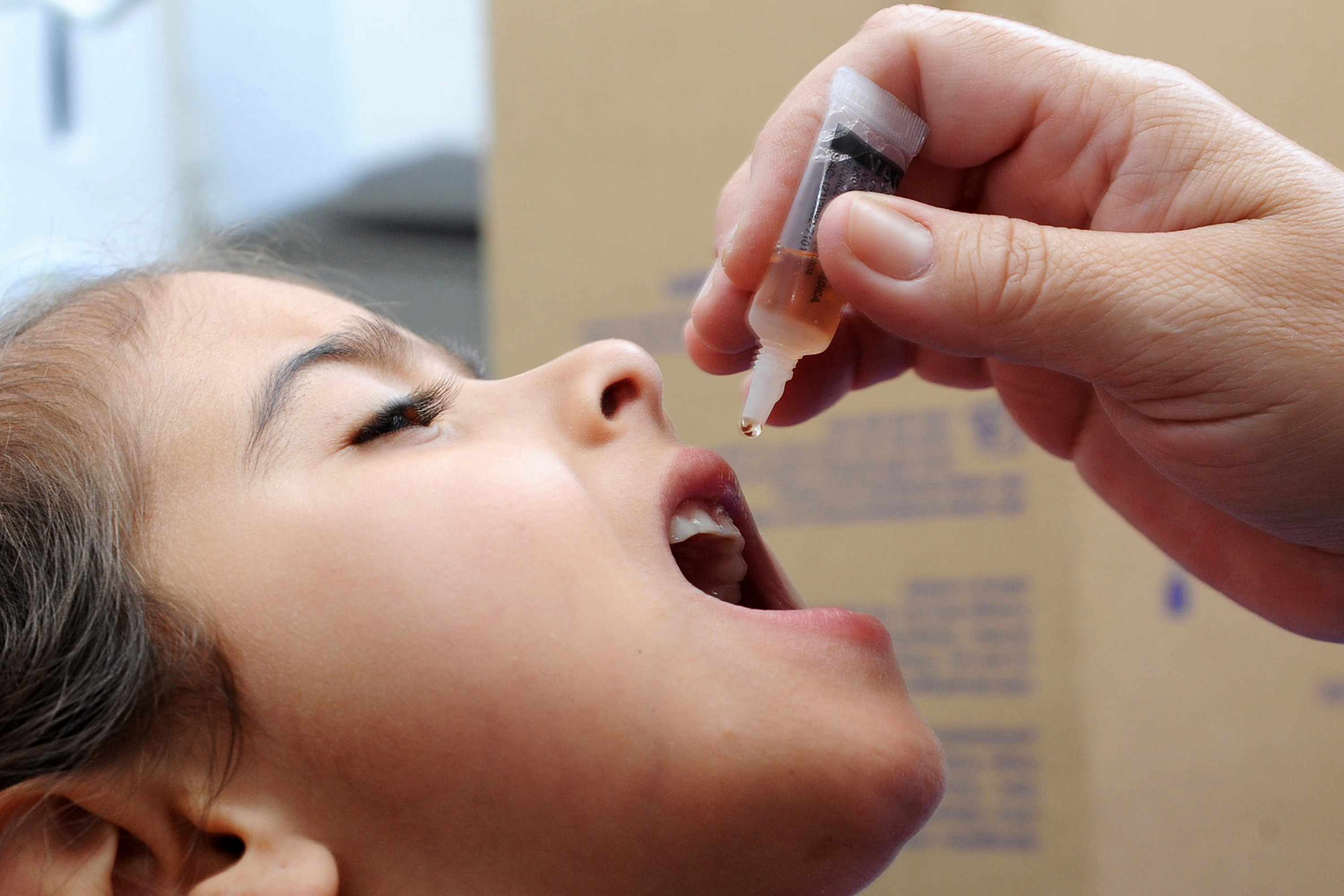Imagem Campanha de vacinação contra a poliomielite começa na segunda-feira