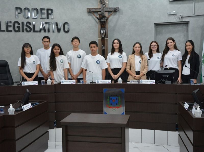 Imagem 1º Parlamento Jovem toma posse na Câmara de Cianorte