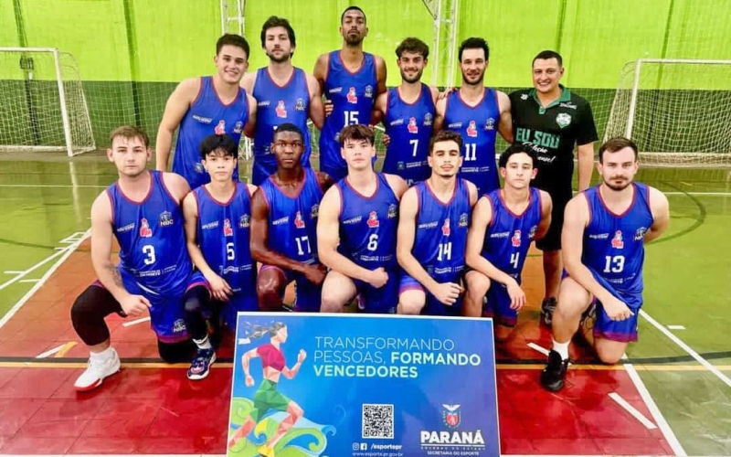 Imagem Novo Basquete Cianorte consagra-se tricampeão da fase regional dos Jogos Abertos